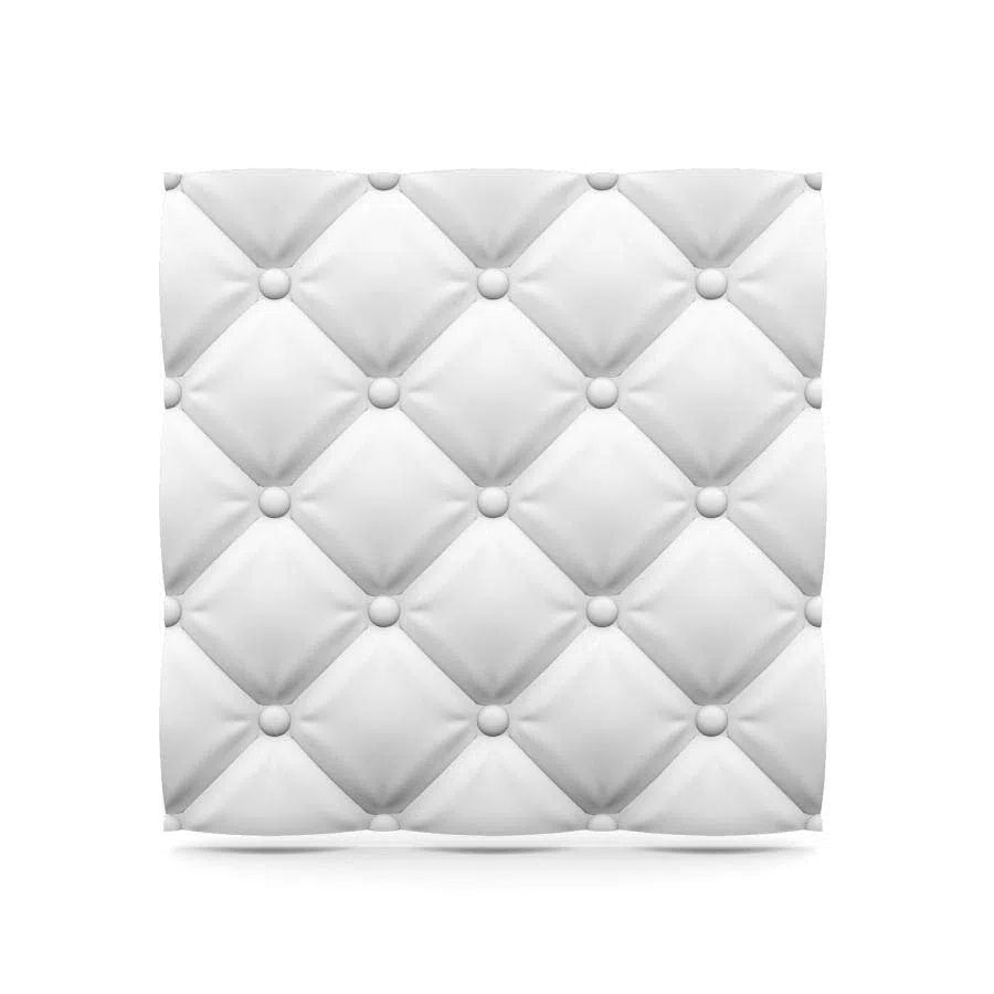 SOFT BUTTONS 3D Wall Art - Polystyrene Wall Panels on white background | DecorMania UK